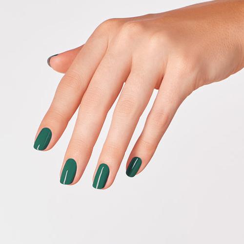 hands wearing H007 Rated Pea-g Gel & Polish Duo by OPI