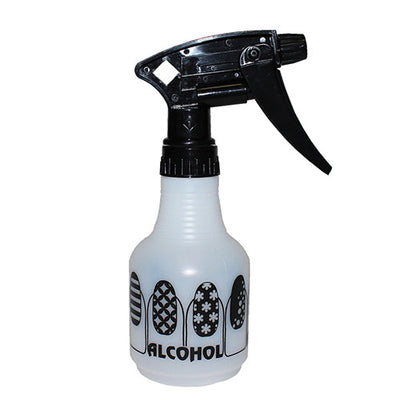 Spray Empty Bottles - 8oz Alcohol Black