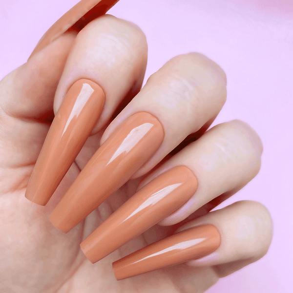 Swatch of G5006 Bare Velvet Gel Polish All-in-One by Kiara Sky