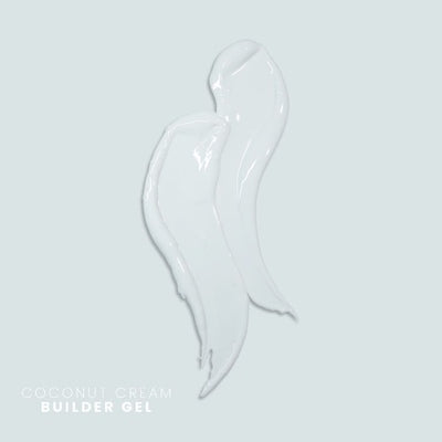 Swatch of Coconut Cream V Builder Gel By Valentino Beauty