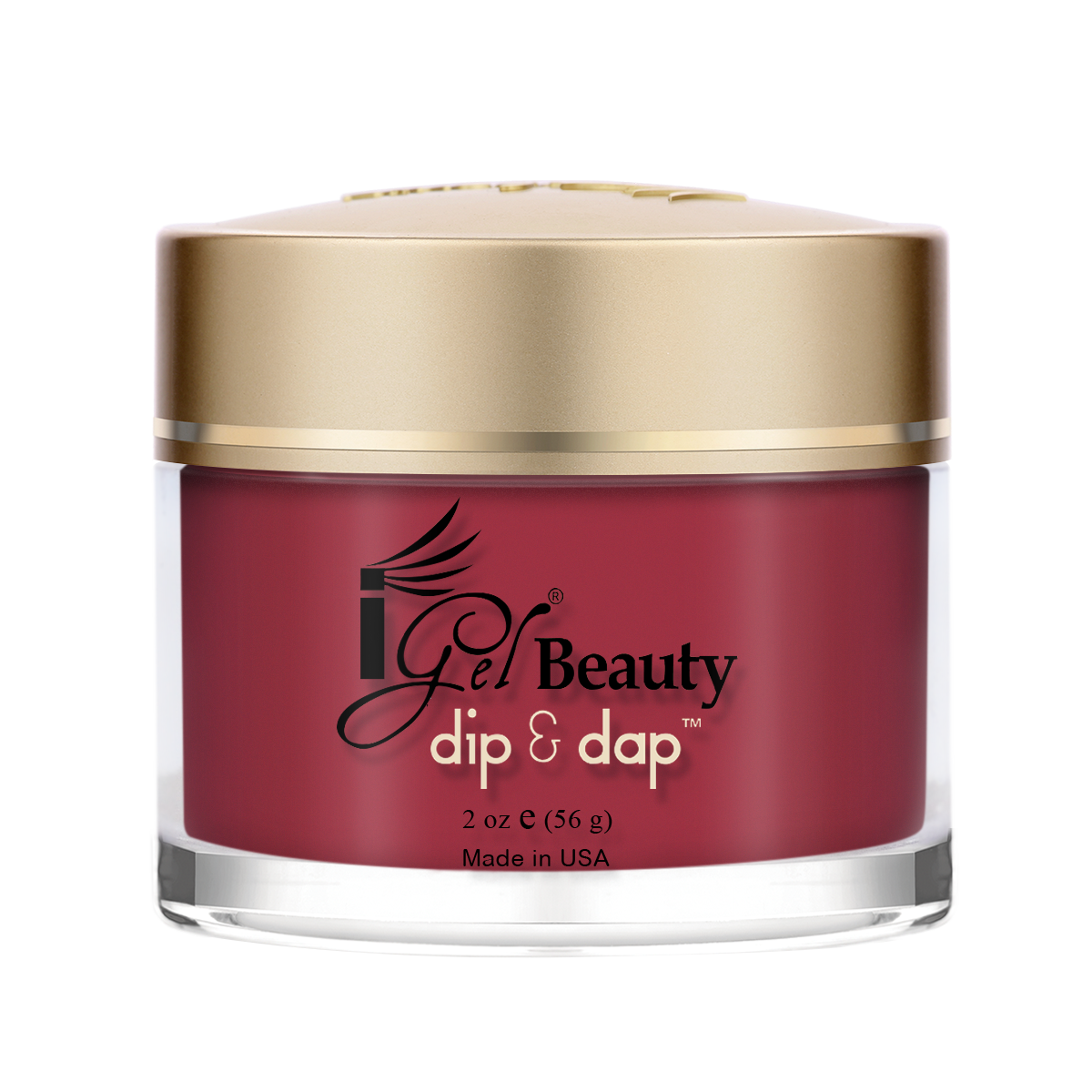 iGel Dip & Dap Powder 2oz - DD035 - Mulberry (Recommended Dip)