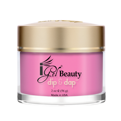 iGel Dip & Dap Powder 2oz - DD046 - Toxic Pink (Recommended Dip)