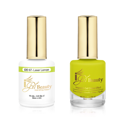 iGel Gel & Polish Duo, DD067 - Laser Lemon