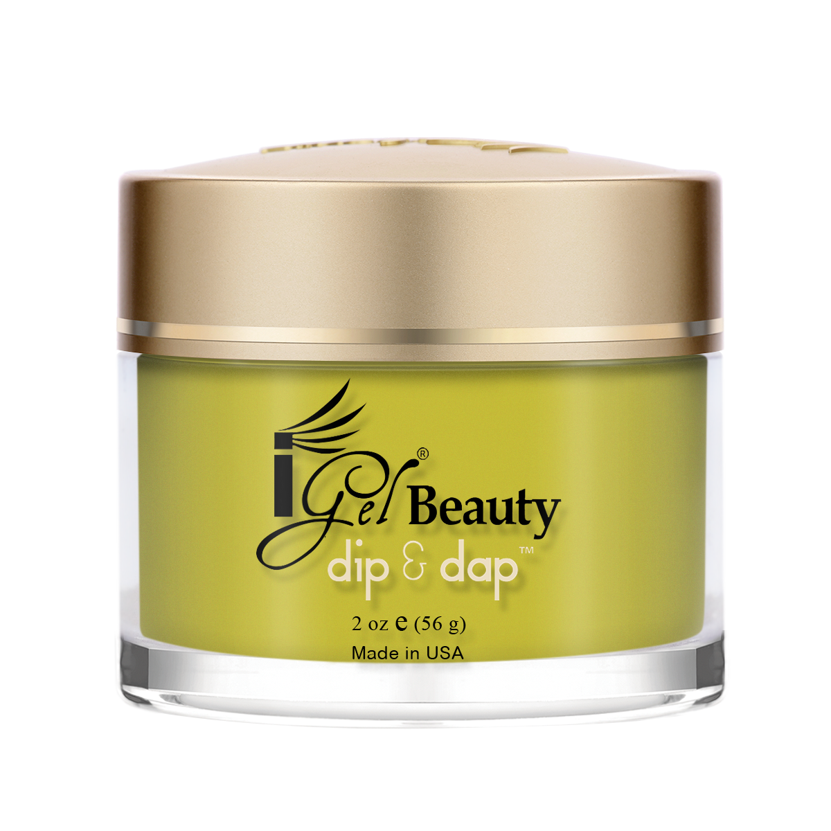 iGel Dip & Dap Powder 2oz - DD110 - Mellow Yellow
