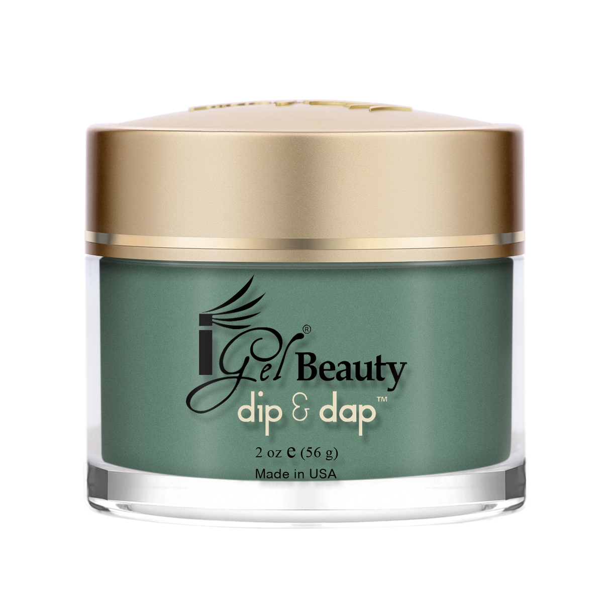iGel Dip & Dap Powder 2oz - DD126 - Pine Green