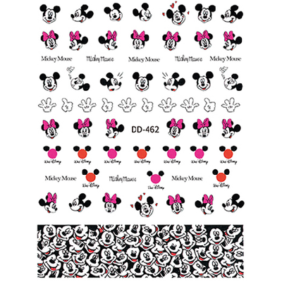 Nail Art Sticker Cartoon Character - Mickey DD462