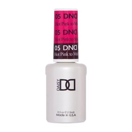 DND Gel Mood - #05 Hot Pink to Mulberry