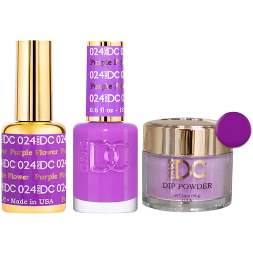 Shop 024 Purple Flower Trio By DND DC Online Now