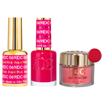 69 Royal Pink Trio By DND DC