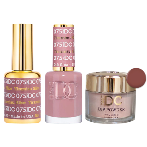 75 Tiramisu Slice Trio By DND DC