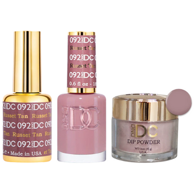 92 Russet Tan Trio By DND DC
