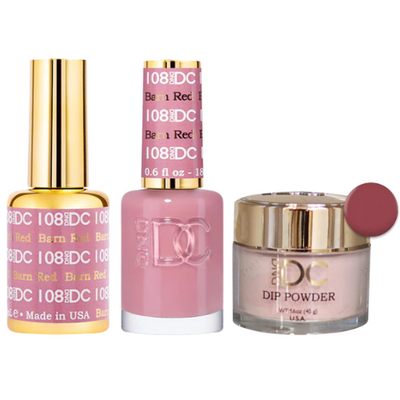 108 Barn Red Trio By DND DC