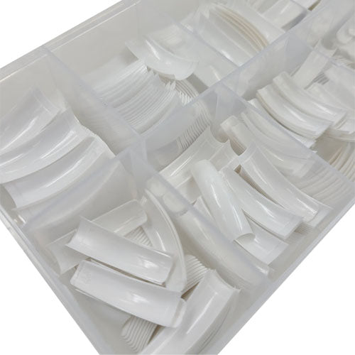DND Pre-Made Nail Tip Box - French tips