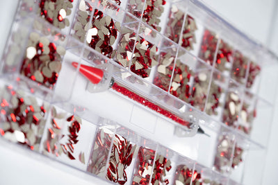 Allison Red Crystal Stone Kit w/ Applicator