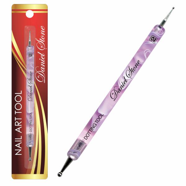 Nail Dotting Tool - Pink Marble #2