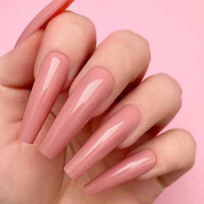 Swatch of G5011 Etiquette First Gel Polish All-in-One by Kiara Sky