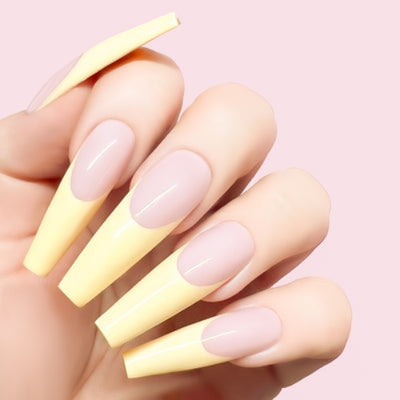 Hands wearing 113 Starry Of My Life Gel Art by Kiara Sky