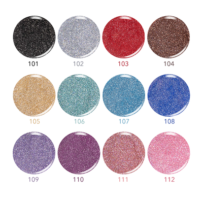 Swatch of Diamond FX Gel Polish Collection