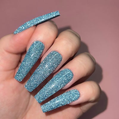 Swatch of GFX107 So Into Blue By Kiara Sky