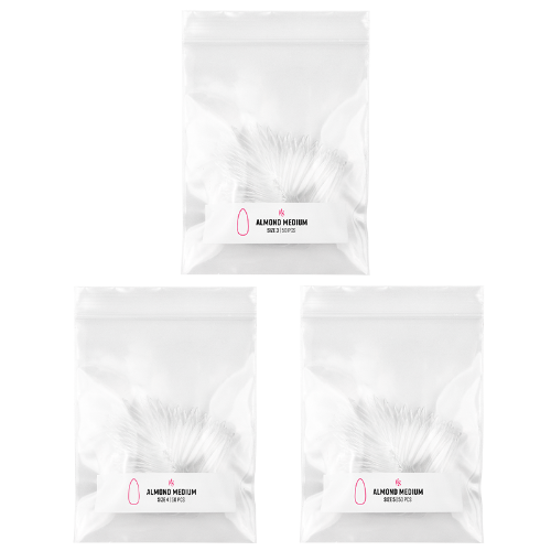 Kiara Sky Gelly Pack Refills - Medium Almond (3,4,5)