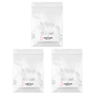 Kiara Sky Gelly Pack Refills - Medium Almond (3,4,5)