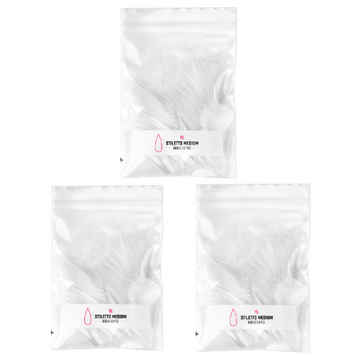 Kiara Sky Gelly Pack Refills - Medium Stiletto (0,1,2)