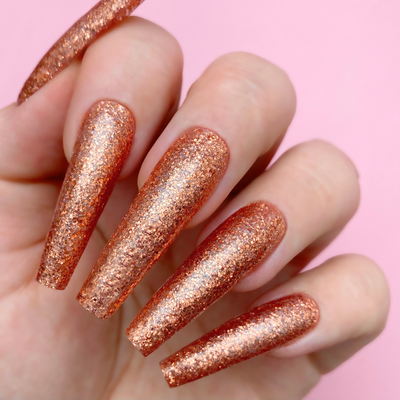 Swatch of N5023 Gleam Big All-in-One Polish by Kiara Sky