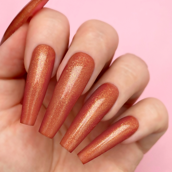 Swatch of 5042 High Key, Like Me Gel & Polish Duo All-in-One by Kiara Sky