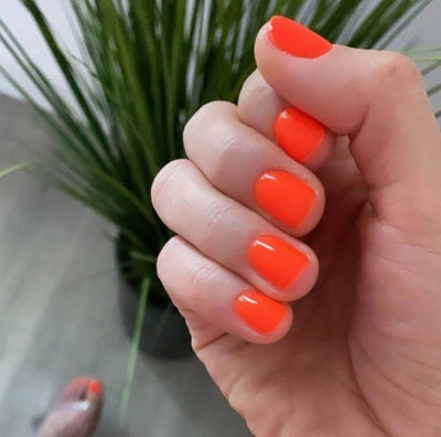 Hands Wearing 272 Hot Mess Duo By DND DC