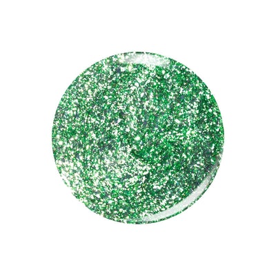 Swatch of GFX208 Emerald Star when it shimmers.