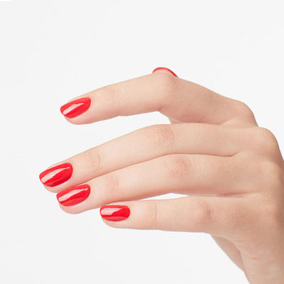 hands wearing L64 Cajun Shrimp - Dip Powder 1.5oz by OPI