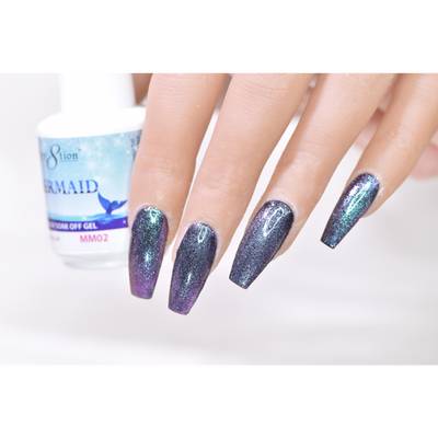 Cre8tion Mermaid Soak Off Gel - 02