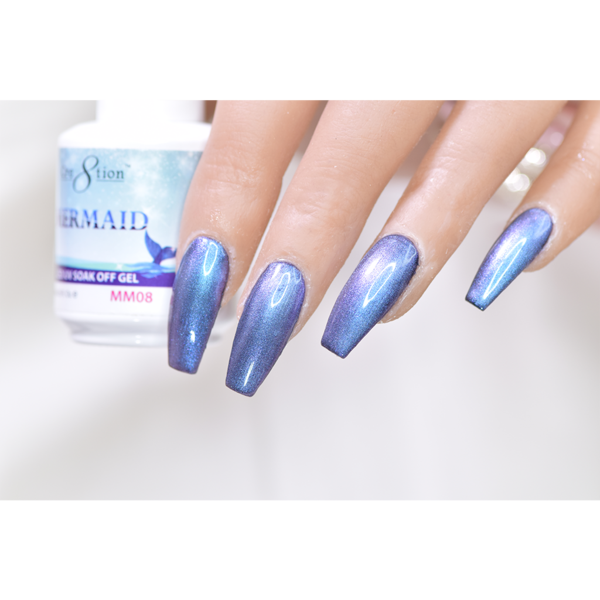 Cre8tion Mermaid Soak Off Gel - 08
