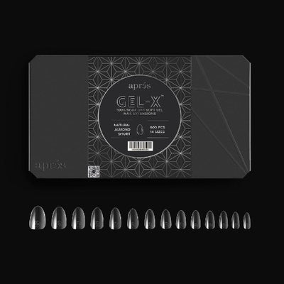 Sample of Natural Short Almond 2.0 Tips By Apres