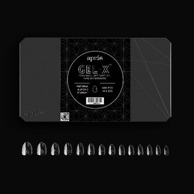 Sample of Natural Extra Short Almond 2.0 Tips By Apres