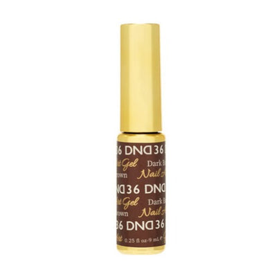 36 Dark Brown Nail Art Gel Liner by DND