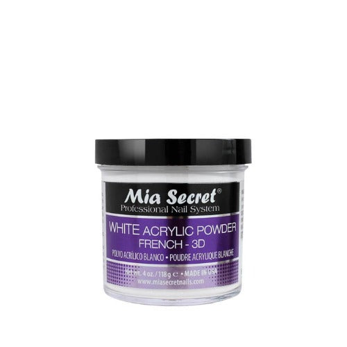 White Acrylic Powder 4oz By Mia Secret