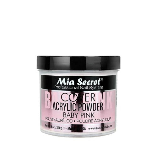 Baby Pink Acrylic Cover Powder 8oz By Mia Secret