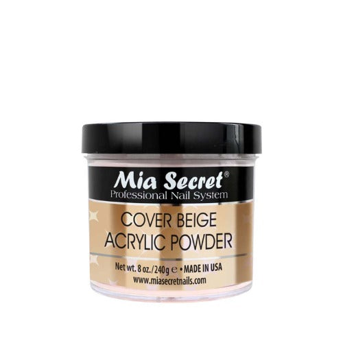 Beige Acrylic Cover Powder 8oz By Mia Secret