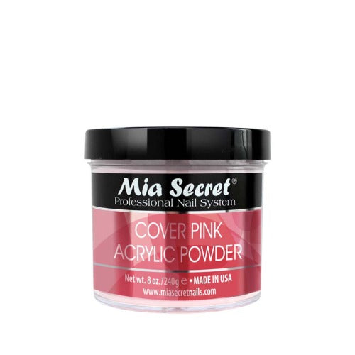 Pink Acrylic Cover Powder 8oz By Mia Secret