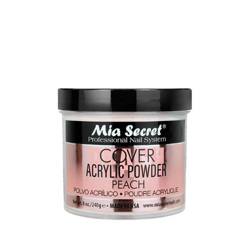 Peach Acrylic Cover Powder 8oz By Mia Secret