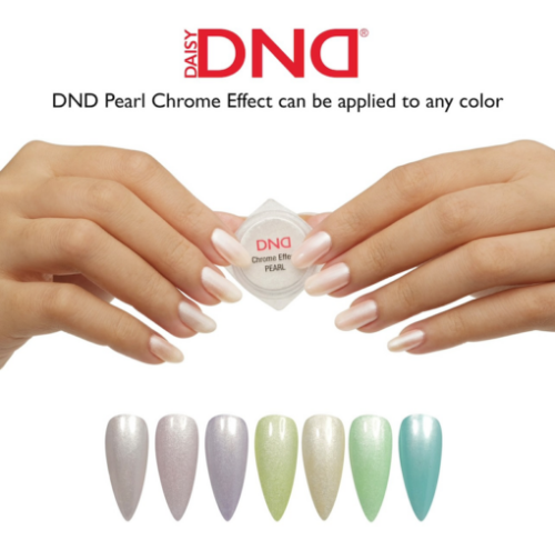 DND Chrome Effect - 01 White Pearl