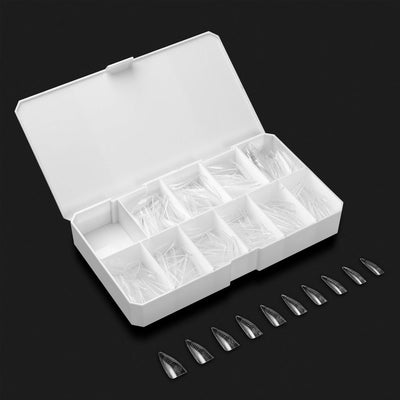 Apres Gel-X French Manicure Tips 330pc - Sculpted Long Stiletto