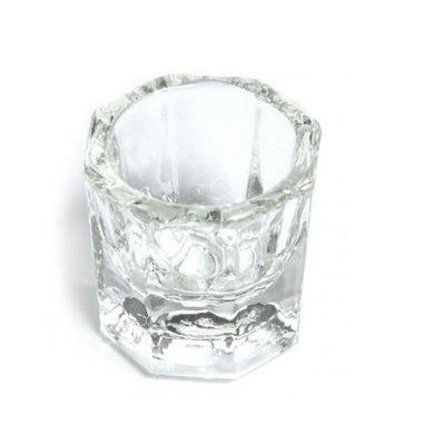 Small Glass Dappen Dish - Clear