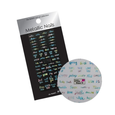 Design Nail Sticker 3D Art Maqua10