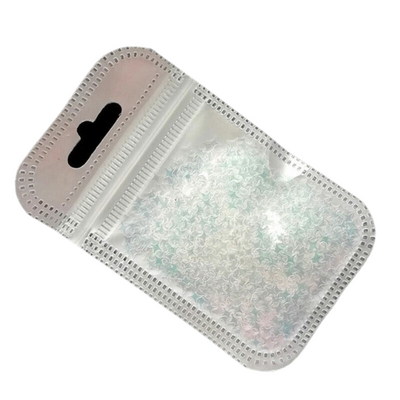 White Nail Art Iridescent North Star Singles 10g