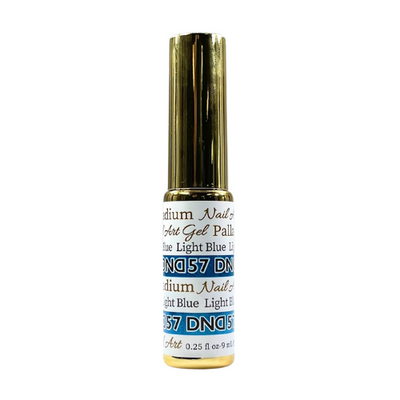 57 Light Blue Nail Art Gel Liner Palladium by DND