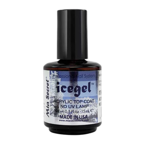 Ice Gel Acrylic Top Coat 0.5oz By Mia Secret