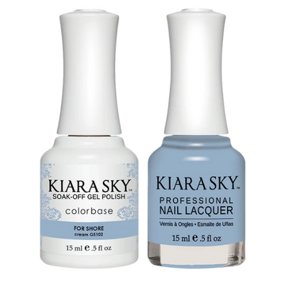 5102 For Shore Gel & Polish Duo All-in-One by Kiara Sky