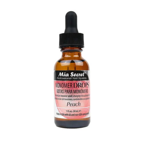 Peach Monomer Drops 1oz By Mia Secret